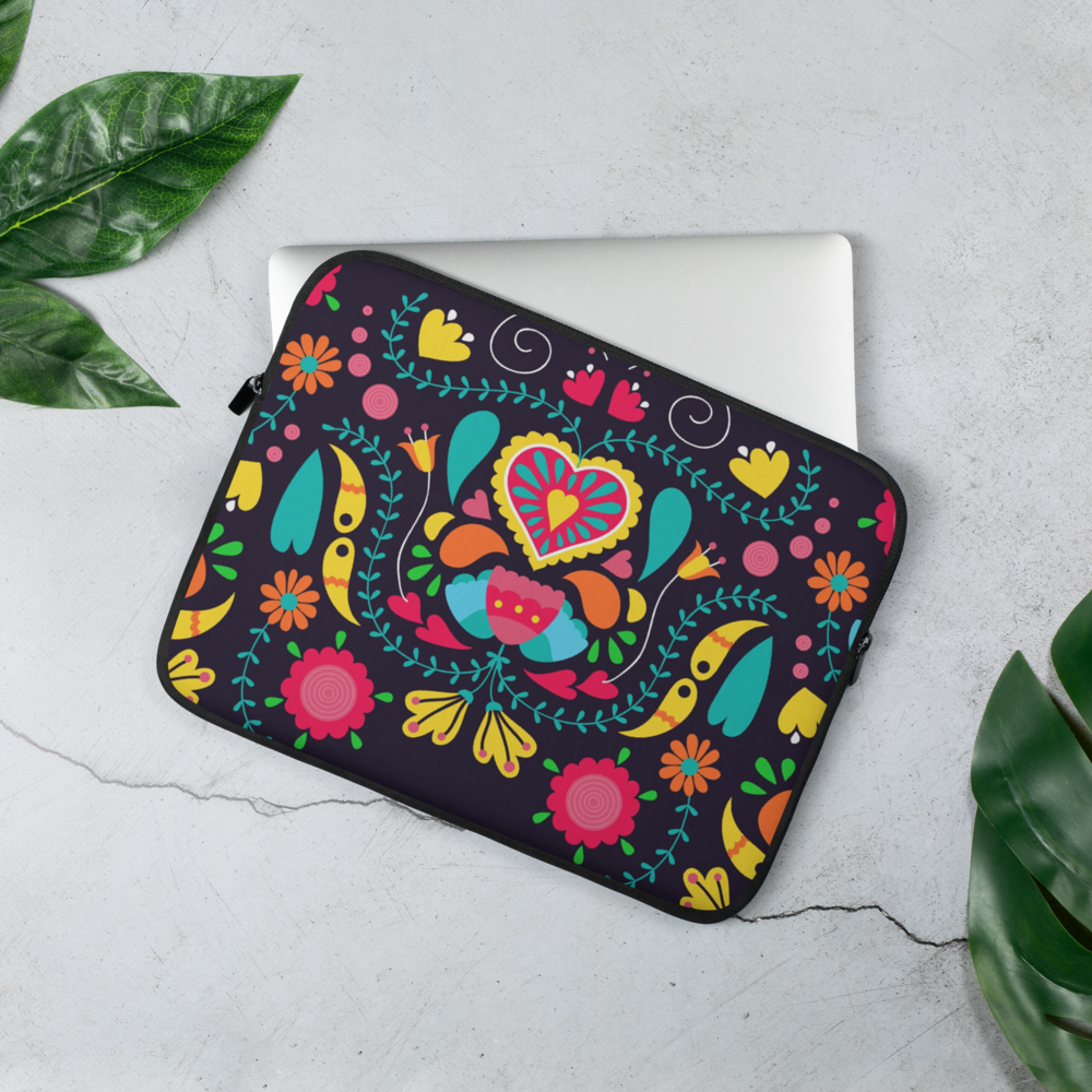 Laptop sleeve Pop Art Fish