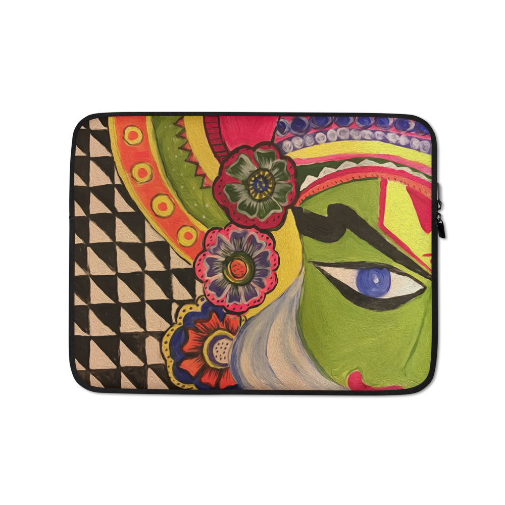 Laptop sleeves Traditional Indian Mask